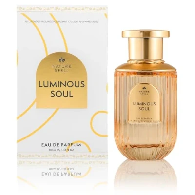 Image of Nature Spell Luminous Soul Perfume, Eau De Parfume, Oriental Floral Scent, Perfume for Women &amp; Men, 100ml