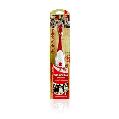 Image of BB Designs One Direction Singing Tooth Brush (Live While we’re Young)/Limited Edition, White, red