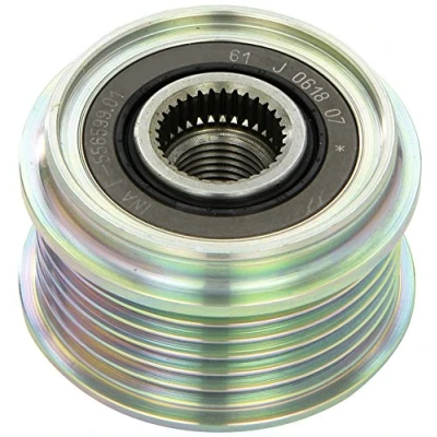 Image of 31251071, 8251635, 8251637, 8251638, 8251640 Freewheel Clutch INA 535 0028 10 Requires special tools for mounting RENAULT: CLIO 2, Kangoo I