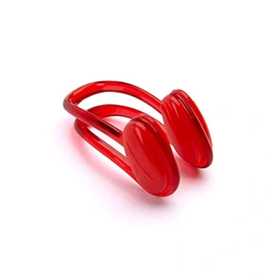 Image of Speedo Unisex Universal Nose Clip Kit Bag Swim Essentials, Red, One Size