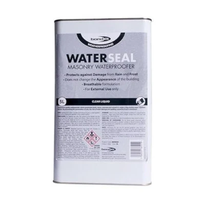 Image of Bond It WATERSEAL Exterior Masonry Brick Concrete Stone Waterproofing 5L Clear