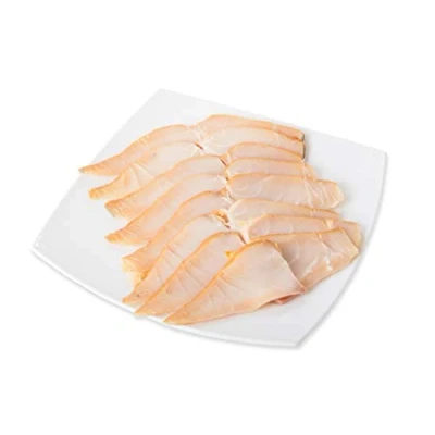 Image of Port of Lancaster Smokehouse Smoked Halibut min 100g