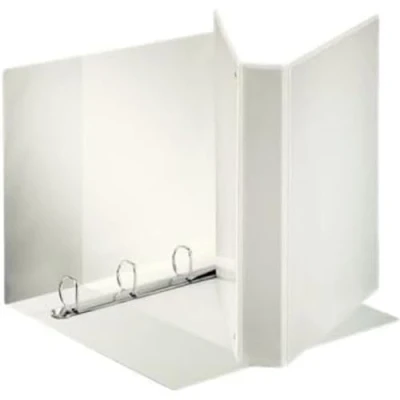 Image of ESSELTE 394756000 Display Folder Polypropylene (3 Pockets) with Rings 4 30 D f.to Maxi White