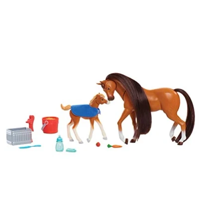 Image of JP Spirit JPL39310 DreamWorks Riding Free Feed and Nuzzle Set