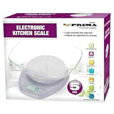 Image of Electronic Kitchen Scale 5kg Kitchenware Prima