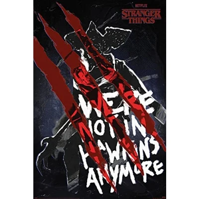 Image of Pyramid International Stranger Things 4 Poster Not In Hawkins