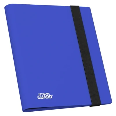 Image of Ultimate Guard UGD010161 Flexxfolio 160 8 Pocket Strap Card Album, Blue