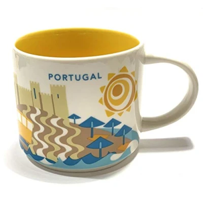 Image of Starbucks Portugal You are Here YAH Coffee Mug