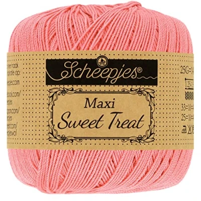 Image of Scheepjes Maxi Sweet Treat 409 Soft Rosa Yarn 1x25g