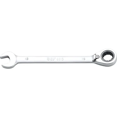 Image of BGS 6615 Ratchet Combination Wrench reversible 15 mm