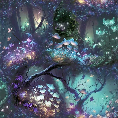 Image of Arthouse Wallpaper Magical Garden 923804