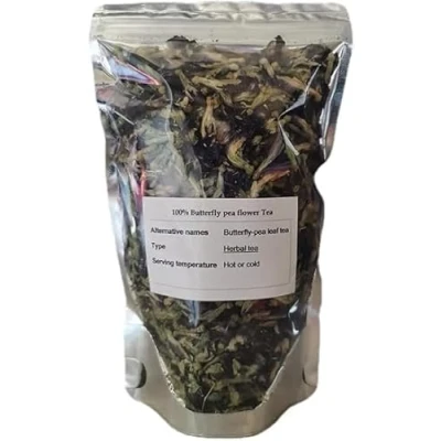 Image of Godspeed Seed Dried Butterfly Pea Flowers Rich Healthy Herbal Tea for Drinks Food Coloring (100g(3.5oz))