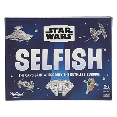 Image of Ridley&#039;s STW001 Selfish Star Wars Strategy Card Game, Multicoloured, A4