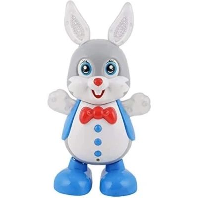 Image of YSAMAX Dancing Rabbit, Flashing Led Lights, Musical And Smart, Interactive Toy Multi Coloured Delight, Electronic Singing Rabbit Ideal For 3+