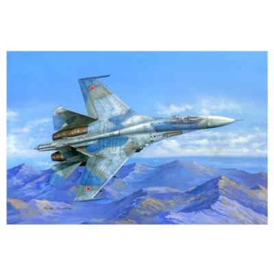 Image of Hobbyboss 81711 Su 27 Flanker B Model Kit, Multicoloured, 1:48 Scale