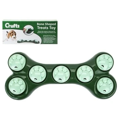 Image of Crufts Bone Shape Treat Toy in Box