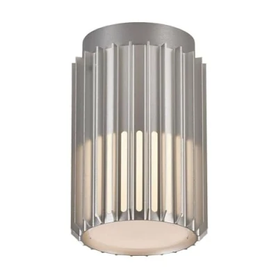 Image of Nordlux Aludra Ceiling Light in Aluminium Homeware Indoor Outdoor Living Garage Basement Lighting Décor E27 Class 1 (Earth Contact) 220 240V IP54 Dimmable