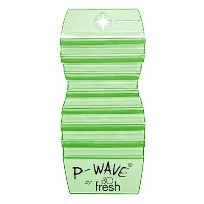 Image of P wave Air Freshener For Home, Eco Hang Tag, 12 Pack, Recyclable, Highly Fragranced Odour Eliminator Bathroom, Toilet, Office, Car, Cupboard, Bin, Wardrobe No Batteries Needed, Cucumber Melon
