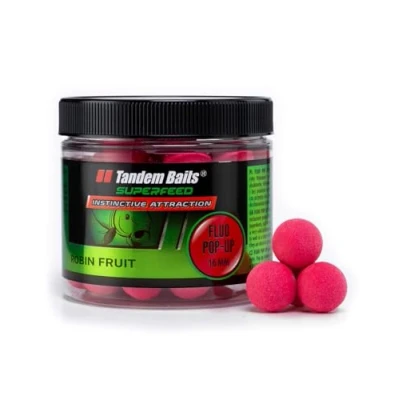 Image of Tandem Baits SuperFeed Fluo Pop Up Robin Fruit, Carp Fishing Ups, Bait, Hookbaits, Accessories for Monster Fish 16mm 70g