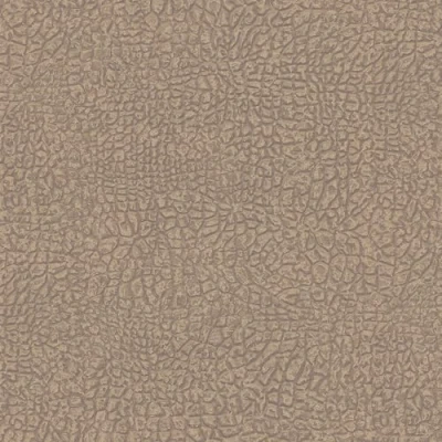 Image of Galerie Absolutely Chic Metallic Brown Crocodile Print Motif Wallpaper Roll