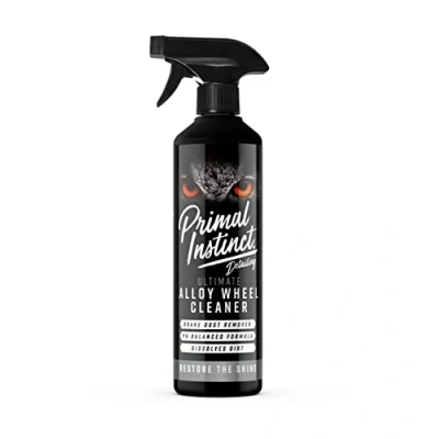 Image of Primal Instinct Car Alloy Wheel Rim Cleaner Spray Removes Brake Dust &amp; Contaminants, 500ml