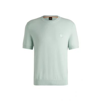 Image of BOSS Kanache Basic Tshirt, Men&#039;s, Size: 3XL, Open blue