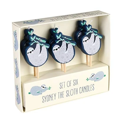 Image of Sydney The Sloth Party Candles