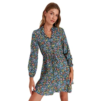 Image of Trendyol Dress Multi Color Skater
