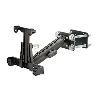 Image of ARKON Mounts Forklift Tablet Mount with Front Guard for Locking Holder Keys &amp; Security Hardware Compatible Ipad, Samsung, and More