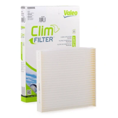 Image of 80291SAA505HE, 80291SAA506HE, 80291SAAE01 Pollen Filter VALEO CLIMFILTER COMFORT 698886 Particulate 185mm 179mm 29mm SUZUKI: SWIFT 4, 3