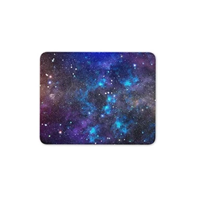 Image of Destination Vinyl ltd Blue Solar System Mouse Mat Pad Space Stars Astronomy Fun Computer #13249