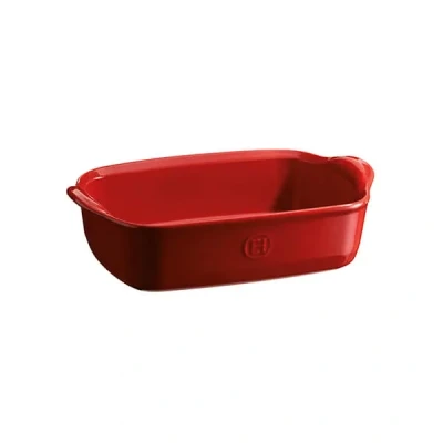 Image of Emile Henry Burgundy Ultime Rectangular Baking Dish 22cm x 14.5cm