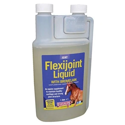 Image of Equimins EQS0102 Flexijoint Liquid With Bromelain Clear, 1 Litre