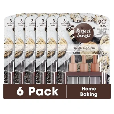 Image of Perfect Scents 3 Air Freshener Refill 6 Pack Compatible with 3volution Home Baking 20ml