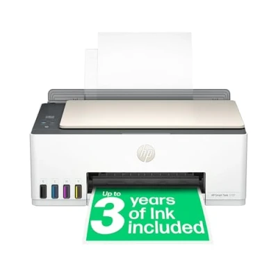 Image of HP Smart Tank 5107 A4 Multifunctional Wi Fi Ink Printer, with up to 3 years of included