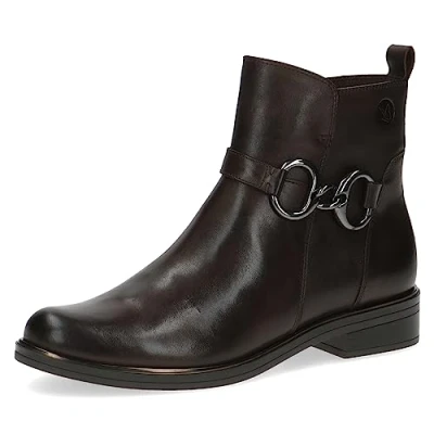 Image of CAPRICE Women&#039;s 9 25300 41 Flat lace up Ankle Boots, Chestnut Lea, 5 UK