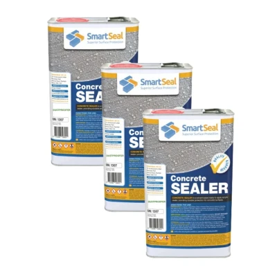 Image of Smartseal Concrete Dustproofer Internal and External 5 Liter Pack of 3