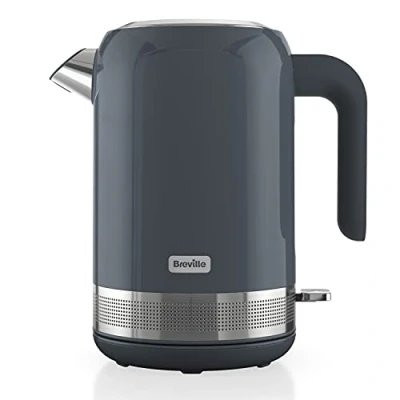 Image of Breville VKT154 High Gloss 1.7 Litre Kettle Grey/Ss