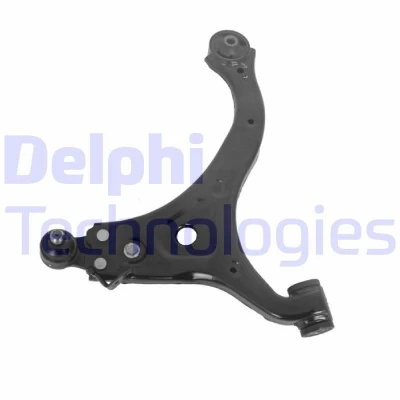 Image of 545004D000, 545004D001, 545004D002, 545004D200, 545004D201 Suspension Arm DELPHI TC3854 with ball joint Left, Front Axle Trailing Sheet Steel