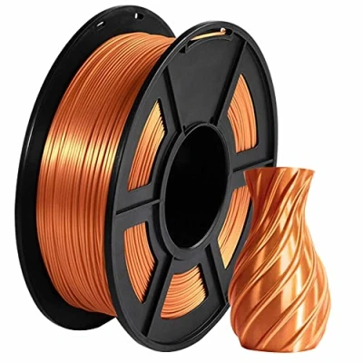Image of IMBTECH 3D Printer Filament, PLA Plus Filament 1.75mm, 1KG (2.2 lbs) Spool, Printing Consumables, Silk PLA, ABS (Copper)