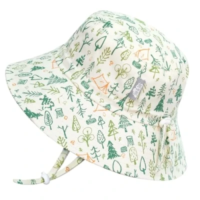 Image of JAN &amp; JUL Boys&#039; Cotton Bucket Hat, Adjustable Sun Hat with UV Protection for Toddlers (XL: 5 12 Years, Camp Grove)