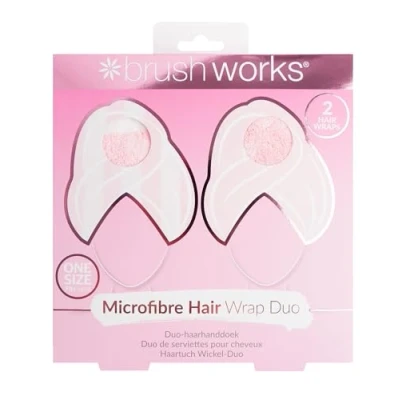 Image of Brushworks Hair Towels 2 Pack