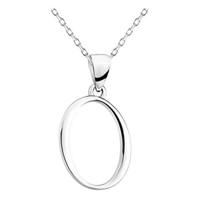 Image of Sofia Milani Women&#039;s Necklace 925 Silver O Letter Pendant 50354