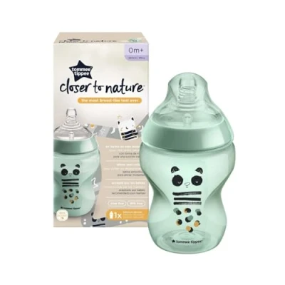 Image of Tommee Tippee Boy&#039;s Bottle Closer to Nature 260ml