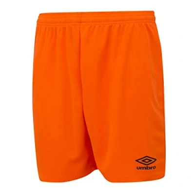 Image of UMBRO Adult New Club Shorts, Shocking Orange, XXL