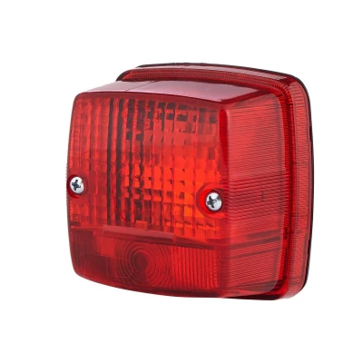 Image of 7700130 Combination Rearlight HELLA 2SB 003 014 151 Left, Right red black without bulbs