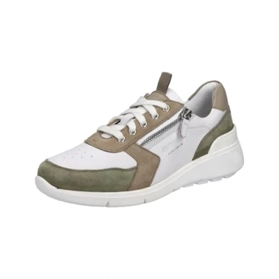 Image of Josef Seibel Giulietta 03 Women&#039;s Low Top Trainers, Width G (Normal), Interchangeable Footbed, White Multi, 9 UK