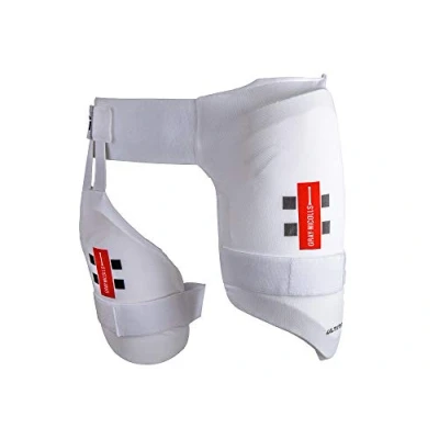 Image of Gray Nicolls All In One Academy Thigh Pad (2019) Junior Right Handed