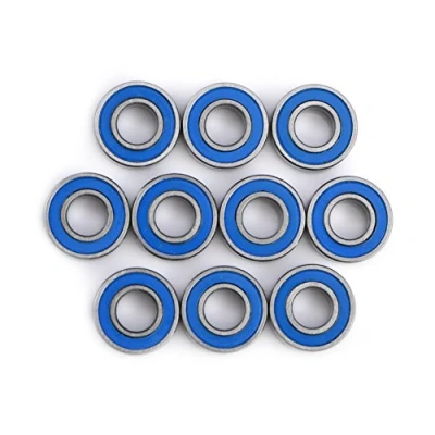Image of 10pcs MR115 2RS Double Shielded Steel Ball Bearings Miniature Pad 5x11x4mm
