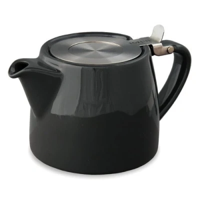 Image of For Life Stump teapot Graphite Black 18oz 530ml